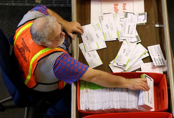 Klamath County Clerk's office voter information: processing  ballots