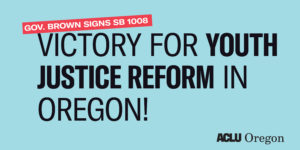 Victory for youth justice reform